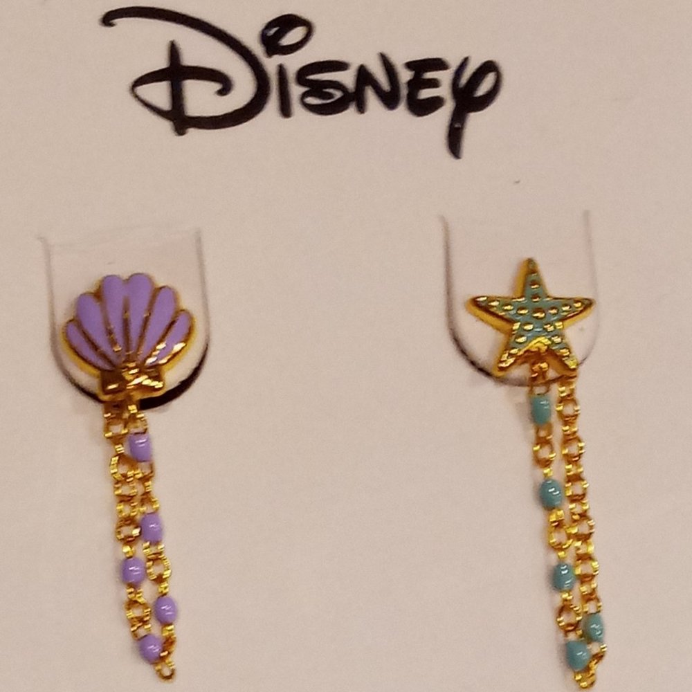 *NEW* DISNEY Little Mermaid UNDER THE SEA Earrings